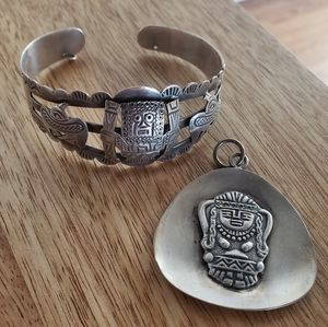 Vintage Sterling Silver Bracelet